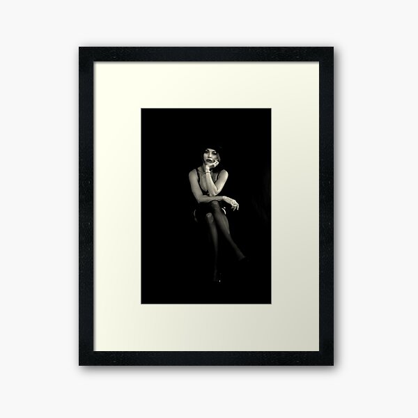 Sad Time in Happy Town Framed Art Print