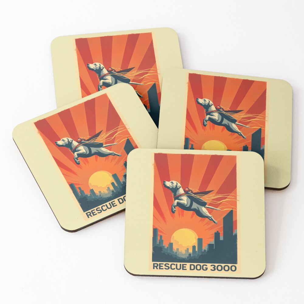 Item preview, Coasters (Set of 4) designed and sold by Pytong.