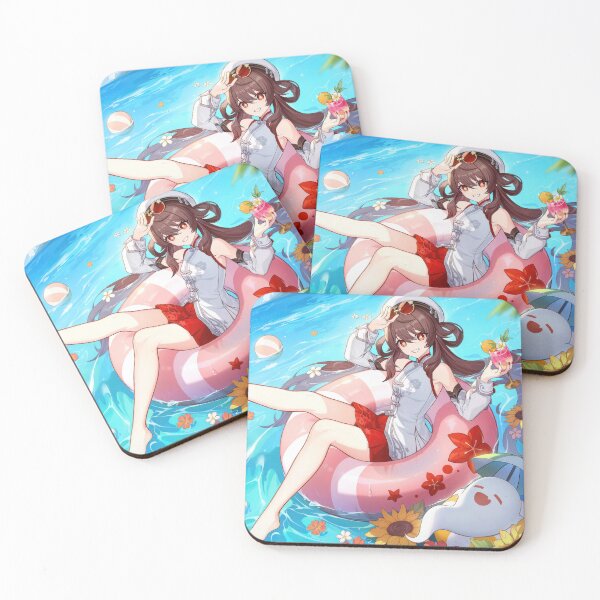 Item preview, Hu Tao Summer Vibes – Genshin Impact designed and sold by Astral Drop.