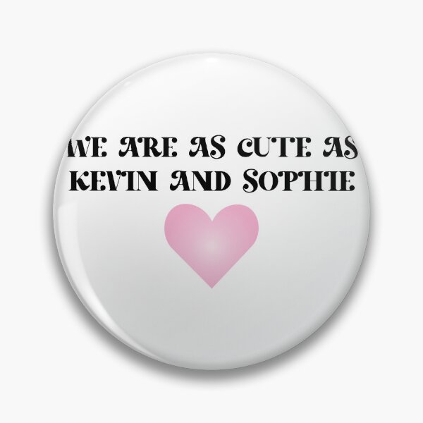 Item preview, This is us - we are as cute as kevin and sophie designed and sold by Bingeartstudio.