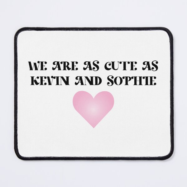 Item preview, This is us - we are as cute as kevin and sophie designed and sold by Bingeartstudio.