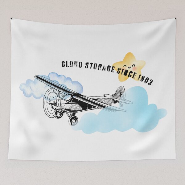 Item preview, Cloud Storage Since 1903 – Cute Aviation Art designed and sold by AirmanTalha.