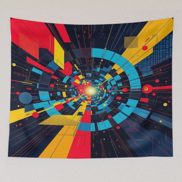 Item preview, Urban Pulse – Retro Geometry Awakens designed and sold by FotoworldEdel.