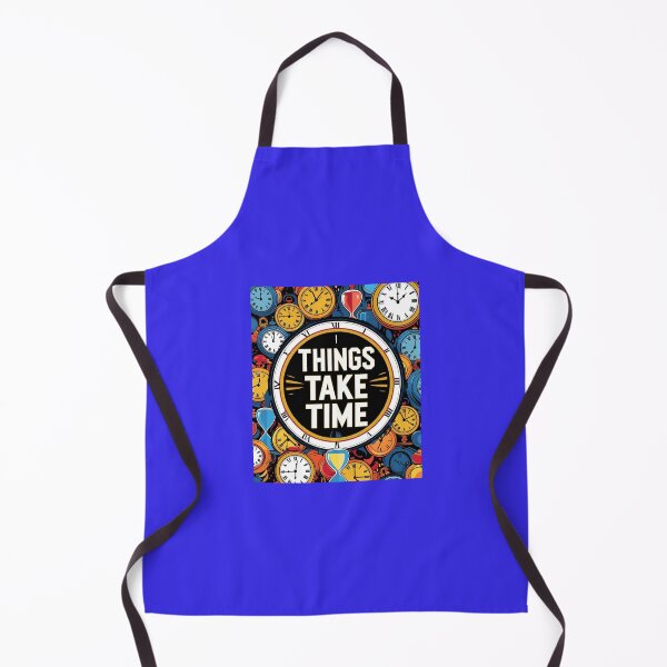 Item preview, Things Take Time – Inspirational Typography Design designed and sold by Chillspire.