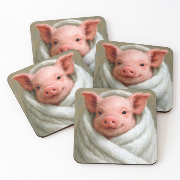 Item preview, Pig in a Blanket designed and sold by MashyArt.