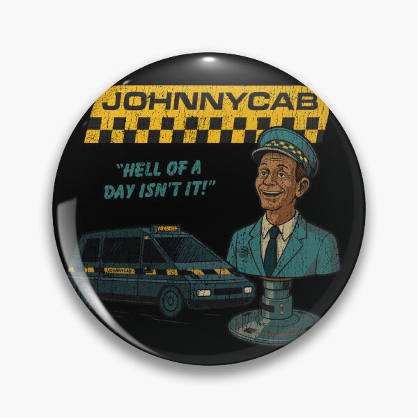 Item preview, Johnny Cab Taxi - Pre-distressed - Total Recall designed and sold by PrimaryTarget.