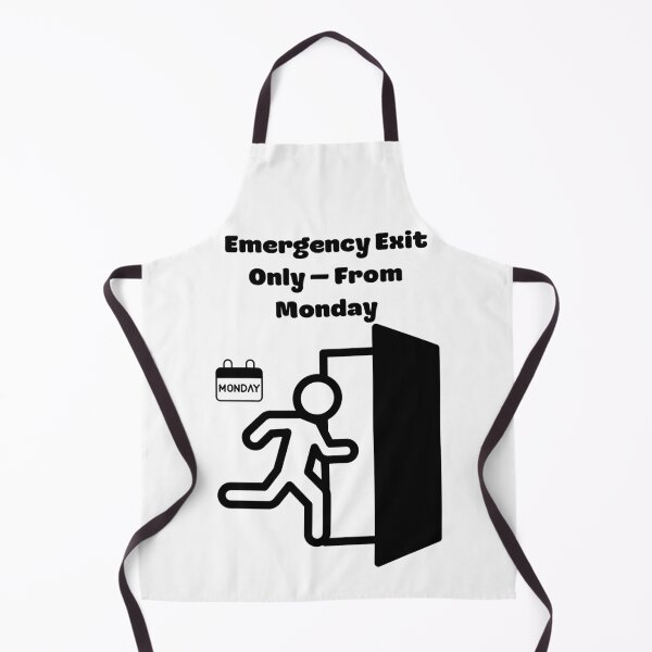 Item preview, Emergency Exit Only – From Monday Design designed and sold by AirmanTalha.