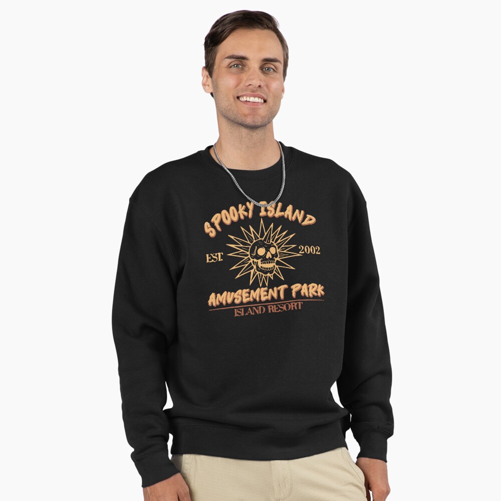 Spooky Island Amusement Park 2 Premium Oversized Sweatshirt
