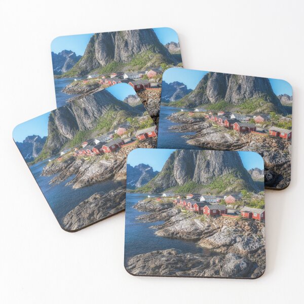 Item preview, Hamnoy Rorbuer Fishing Village designed and sold by aaronchoi.