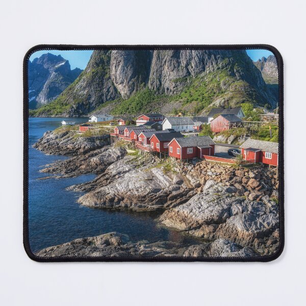 Item preview, Hamnoy Rorbuer Fishing Village designed and sold by aaronchoi.