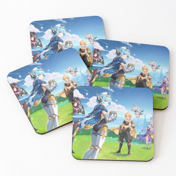 Item preview, Genshin Impact 5.8 Key Artwork Sunspray Summer Resort designed and sold by Astral Drop.