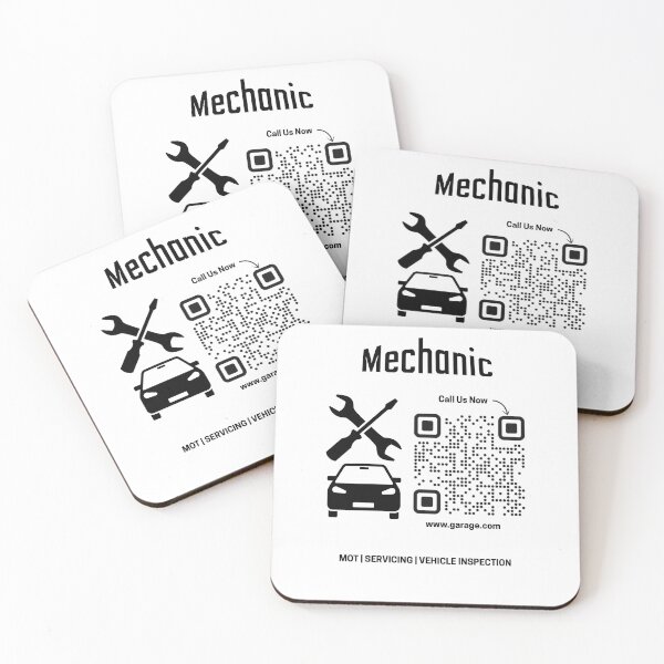 Item preview, Mechanic Garage Owner Lead Generation QR Code Equipment designed and sold by CRMServicesUK.