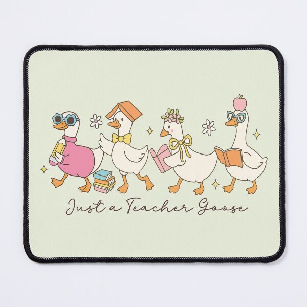 Item preview, Just A Teacher Goose Funny Back To School designed and sold by modoodles357.