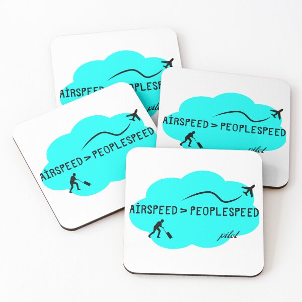 Item preview, Airspeed Greater Than Peoplespeed – Funny Airport Design designed and sold by AirmanTalha.