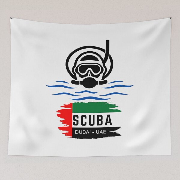 Item preview, Scuba Diving in Dubai - UAE designed and sold by FlyingTreg.