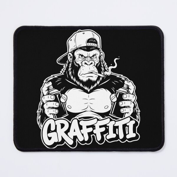 Item preview, Graffiti Gorilla King - Street Art Style designed and sold by Apex-Ape.