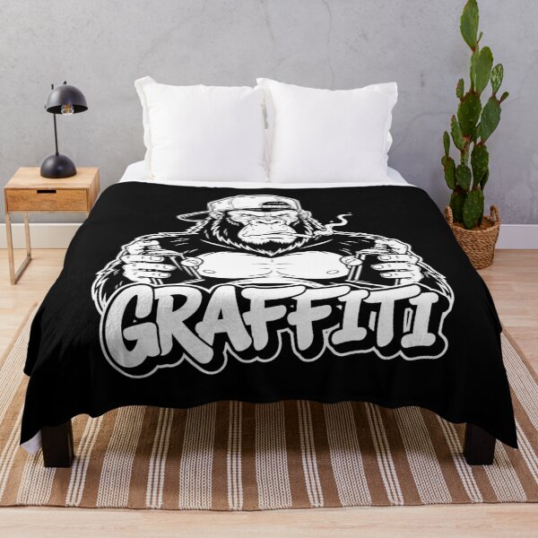 Item preview, Graffiti Gorilla King - Street Art Style designed and sold by Apex-Ape.