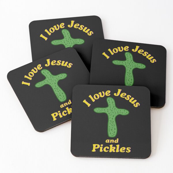 Item preview, I Love Jesus and Pickles designed and sold by IHateDumplings.