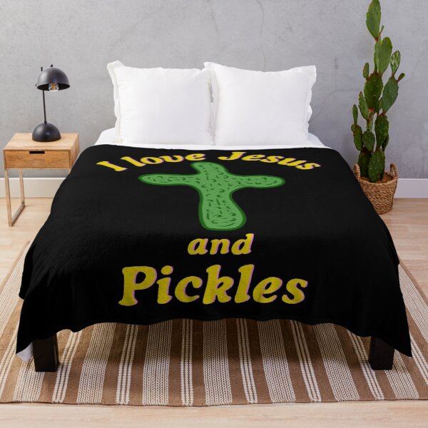 Item preview, I Love Jesus and Pickles designed and sold by IHateDumplings.