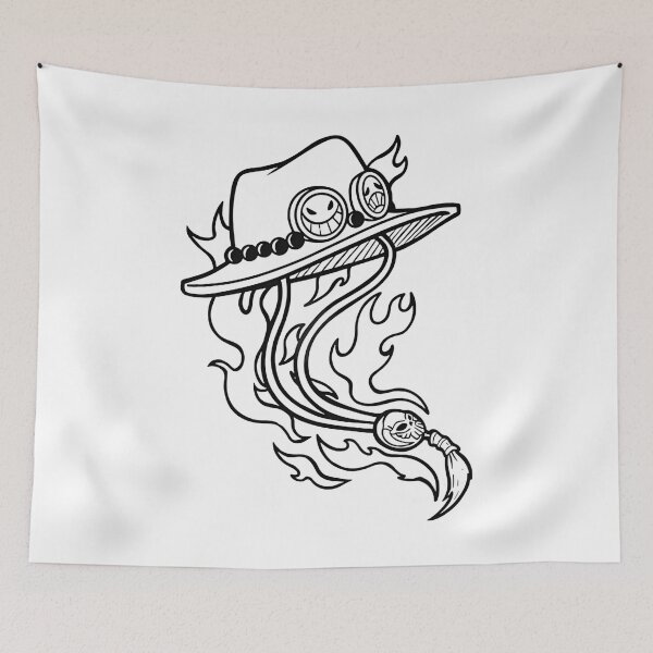 Item preview, Portgas d ace flag designed and sold by artiisa.