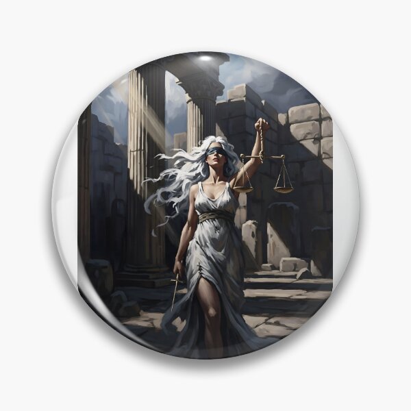 Item preview, Blind Justice: Ancient Wisdom & Modern Law - Scythianshead design  designed and sold by Scythianshead .