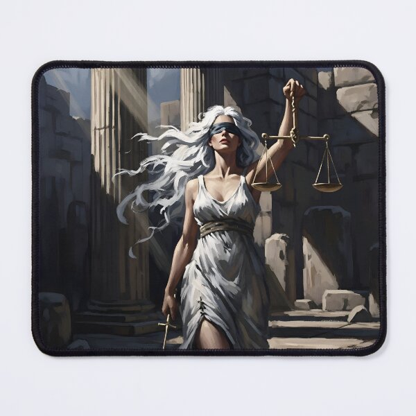 Item preview, Blind Justice: Ancient Wisdom & Modern Law - Scythianshead design  designed and sold by Scythianshead .