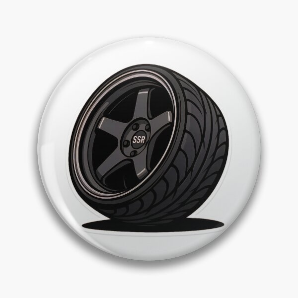 Item preview, SSR 5-Spoke Racing Wheel – JDM Style designed and sold by PosterFuel.