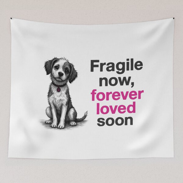 Item preview, DOG forever loved soon designed and sold by HiresFilm.