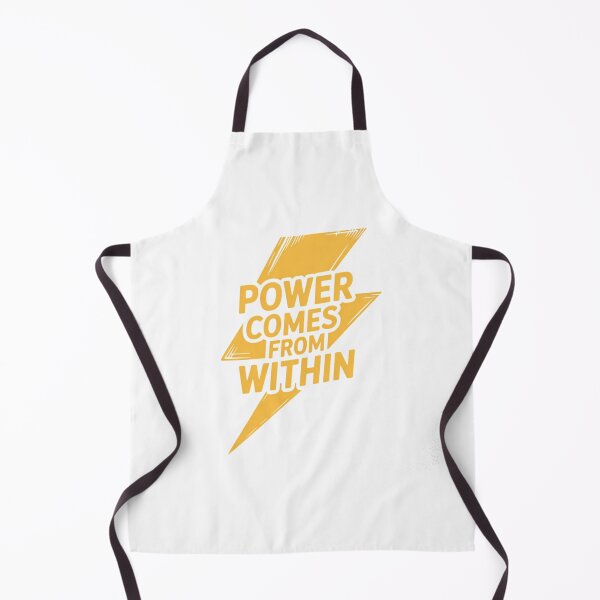 Item preview, Power Comes From Within – Lightning Bolt Motivation designed and sold by ArtByYunus.