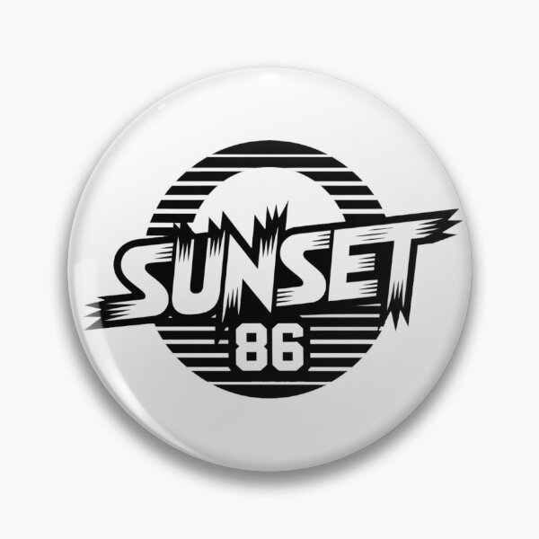 Item preview, Sunset 86 – Retro 80s Vintage Vibes designed and sold by martin max.