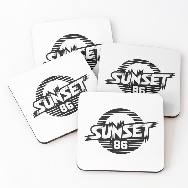 Item preview, Sunset 86 – Retro 80s Vintage Vibes designed and sold by martin max.