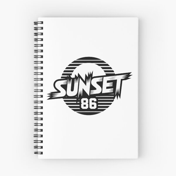 Item preview, Sunset 86 – Retro 80s Vintage Vibes designed and sold by martin max.