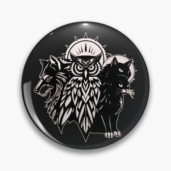Item preview, Wild Trinity — Cats, Wolf and Sun Owl. designed and sold by Ralek.