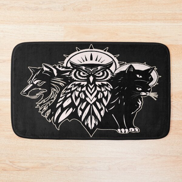 Item preview, Wild Trinity — Cats, Wolf and Sun Owl. designed and sold by Ralek.