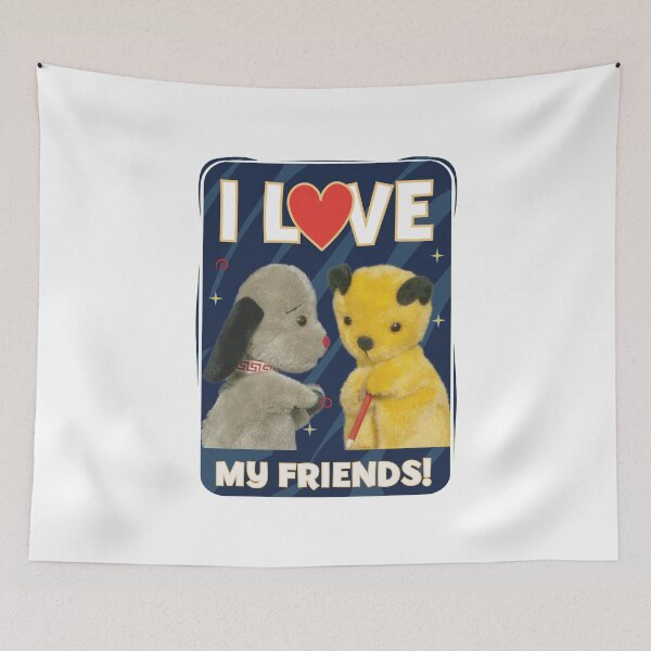 Item preview, Sooty I Love My Friends designed and sold by All-And-Every.