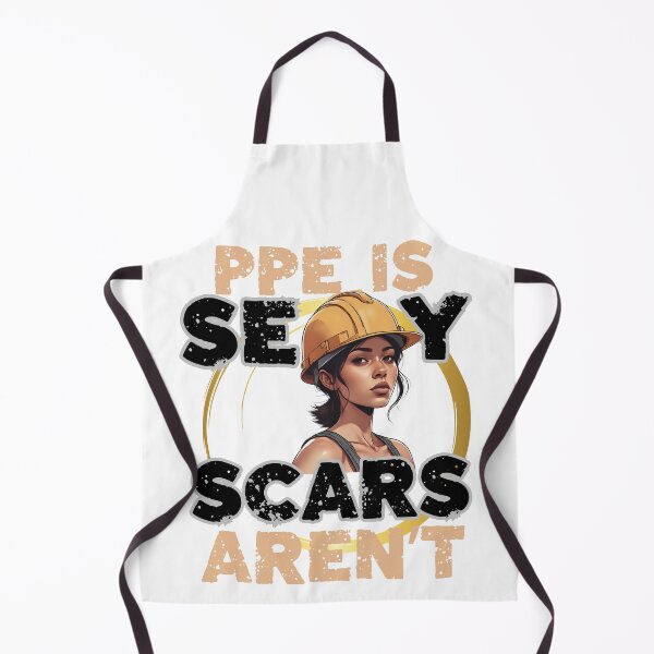 Item preview, PPE Is Sexy – Scars Aren’t | Safety First Construction Design designed and sold by PeteLawliiet.