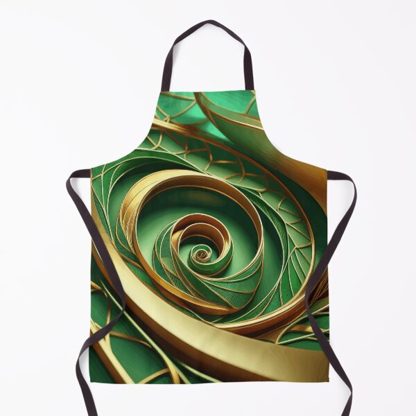 Artikelvorschau, Farbenfrohe abstrakte Fibonacci-Kunst entworfen und verkauft von Vicky Brago-Mitchell®.