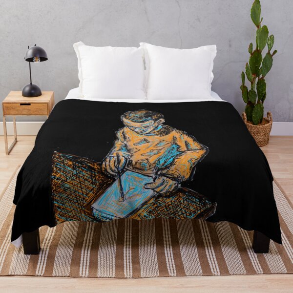 Item preview, The boy painting at night designed and sold by SHARON NAKAR.