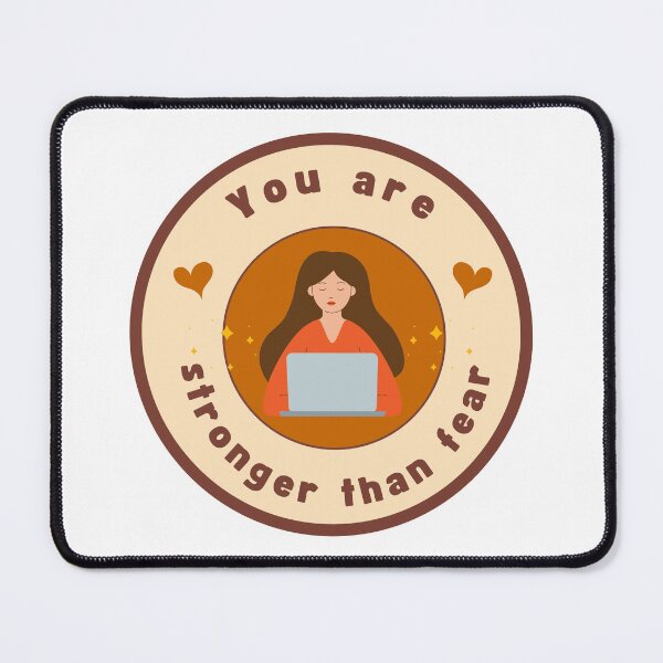 Item preview, A Stoic Reminder: You are Stronger Than Fear designed and sold by LexaArtworks.