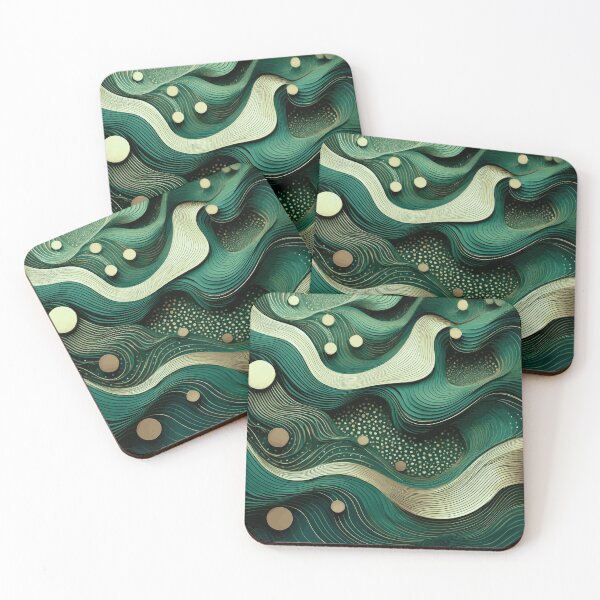 Item preview, Arte abstracto de Fibonacci a todo color designed and sold by Vicky Brago-Mitchell®.