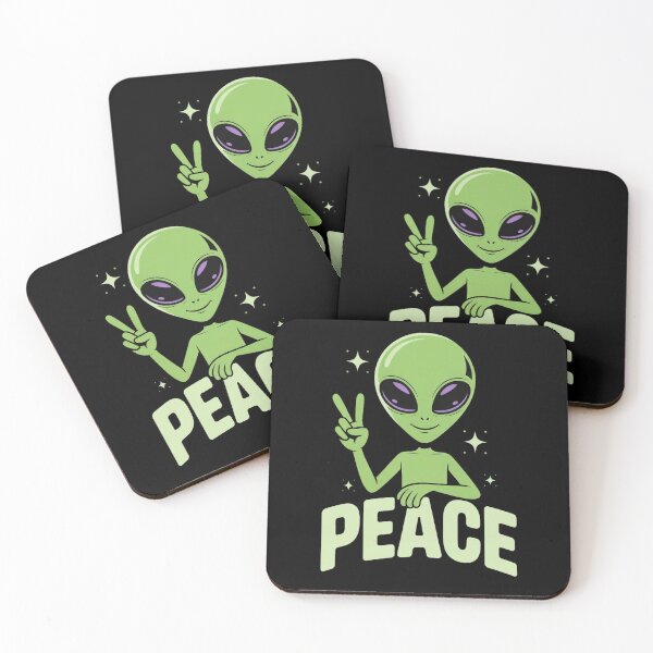 Item preview, Alien Peace Nest – Cozy Sci-Fi Sanctuary designed and sold by martin max.