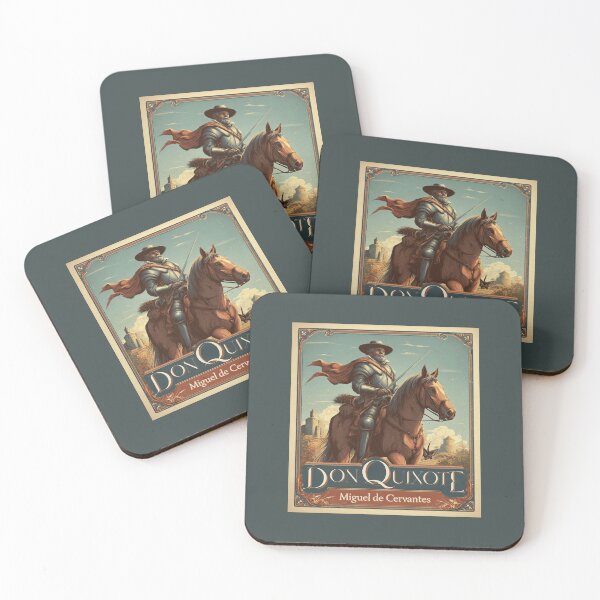 Item preview, A Vintage Poster of Don Quixote - Miguel de Cervantes Saavedra designed and sold by GoodOldVintage.