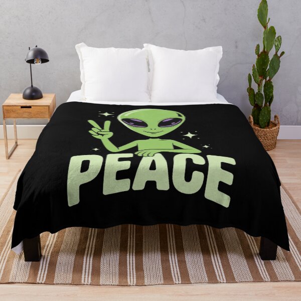 Item preview, Alien Peace Nest – Cozy Sci-Fi Sanctuary designed and sold by martin max.