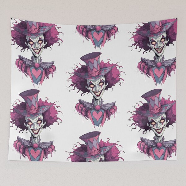 Item preview, Creepy Clown Lady designed and sold by bapupa.
