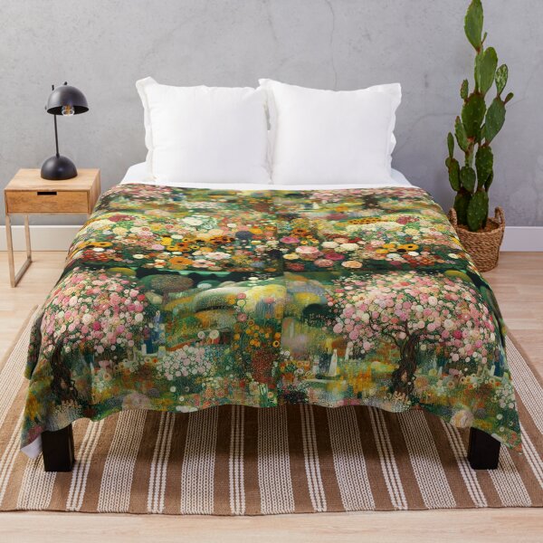 Item preview, Sakura Dreams – Klimt-Inspired Symbolist Garden designed and sold by EmeraldeaArt.