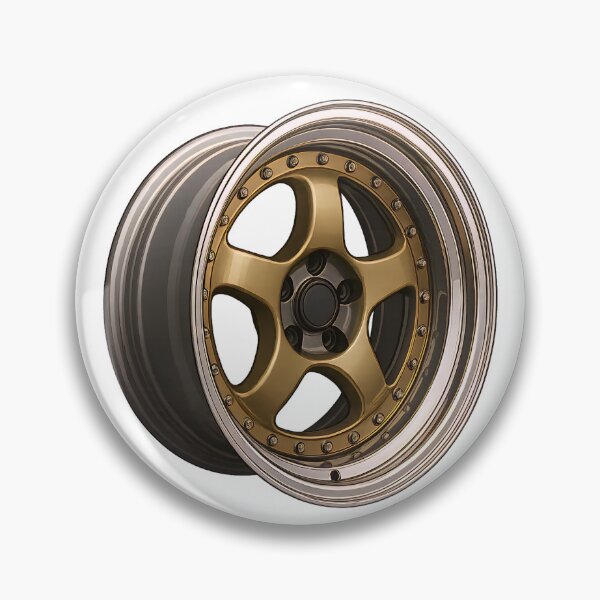 Item preview, Volk Racing TE37 Gold Wheel – Iconic JDM Rim designed and sold by PosterFuel.
