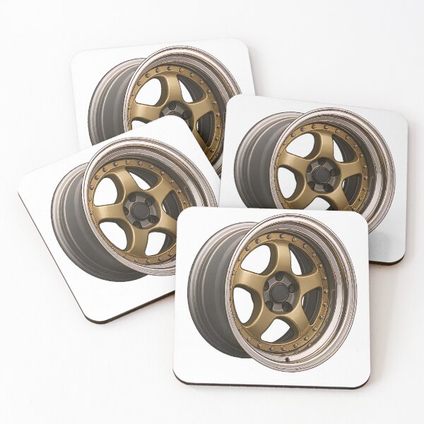 Item preview, Volk Racing TE37 Gold Wheel – Iconic JDM Rim designed and sold by PosterFuel.