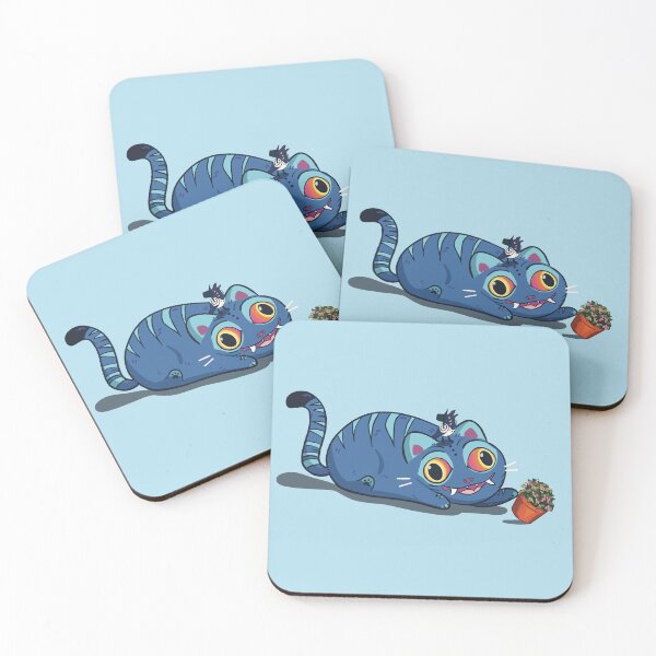 Item preview, Derpy tiger & Sussie bird designed and sold by geekartistry.