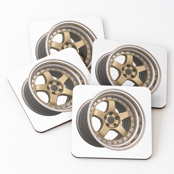Item preview, Volk Racing TE37 Gold Wheel – Iconic JDM Rim designed and sold by PosterFuel.