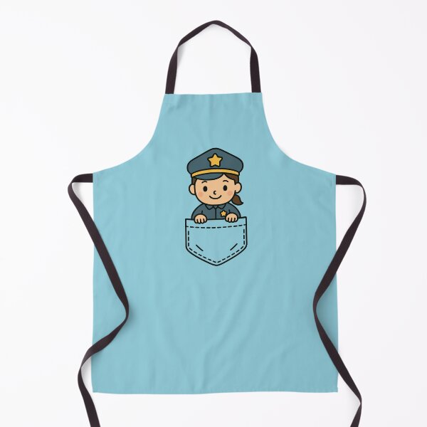 Item preview, Cute Girl Police Officer Pocket Pal Police Officer Heroic designed and sold by chrisrivait.